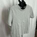 Alternative  Heathered Grey Cropped Tee Photo 2