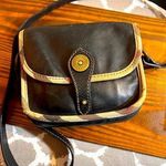 Burberry  Rare Vintage Black Crossbody Bag Nova Check trim magnetic snap on flap Photo 0