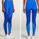 Ivy Park  Adidas Mesh Panel 7/8 Legging Blue Womens Small Athletic Photo 1