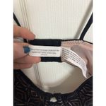 Auden Black & Pink Lacy Unlined Demi Coverage Underwire Bra 36D Girlie Era Size undefined Photo 3