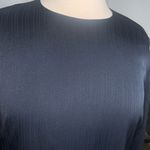 Adelyn Rae  Navy Blue Crewneck Babydoll Shift Dress Dress Small Photo 9