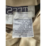 Vintage TESS 100% Silk Blouse with Matching Scarf Gold Beige Size 12 Photo 11