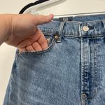 Gap Womens Jeans 27 NWT $79 Sky High Rise Straight Cotton Blue Mom Pants Photo 1