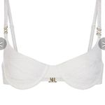 Sanori Firenze Bikini Top, White, Size M, NWOT White Size M Photo 2