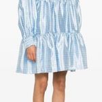 Stine Goya Jasmine Midi Dress In Blue Size Small Photo 0