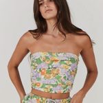 Charlie Holiday NEW  Springtime Floral Jarrah Top Women’s 6 Photo 0