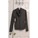 Women's ebb & flow Hoodie S Dark Gray Black Photo 4