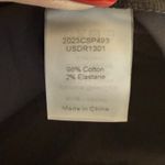 Universal Standard Jenna Stretch Poplin Cotton Ruffled Dress Black Large 22-24 Photo 8