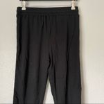 Splendid  Supersoft Black Lounge Velvet Stripe Joggers XS Photo 5