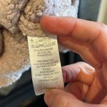 Yet Again  Sweater Mocha Textured Crewneck Womens Smsll Photo 6