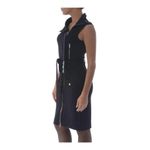 Love moschino  Fitted Biker Dress 6 Women’s Black Photo 6
