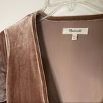 Madewell Velvet Ballet Wrap long sleeve Top XS Photo 2