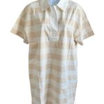 Everlane The Organic Cotton Striped Pullover Short Polo Dress Size M Photo 0