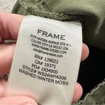 frame denim Frame Women’s Utility Pocket Pants Straight Leg High Rise Washed Winter Moss 29 Photo 10