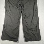 Old Navy  Pants Womens XXL Black Linen Blend Cropped Pants Drawstring Waist Photo 9
