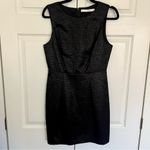Susana Monaco Black Sparkle Detail Boat Neck Sleeveless Cocktail Dress Size. 6 Photo 1