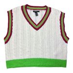 Forever 21  Varsity Knit Vest Photo 0