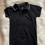 Athleta  Black Momentum Seamless Polo Photo 4