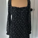 White Fox Boutique White Fox Marina Mini Dress Black Floral Photo 0