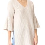 Derek Lam 10 Crosby sweater women's size large black wool bell sleeves Photo 1