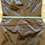 White House | Black Market COPY -  Elegant Black Strapless Cocktail Dress Size 12 Photo 9