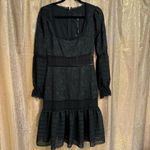 Cynthia Rowley Black Wicker Park Lace Eyelet Dress Size 8 NWT Photo 1