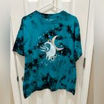 Boxlunch Disney The Nightmare Before Christmas Zero Crescent Moon Tie-Dye T-Shirt XL Photo 7