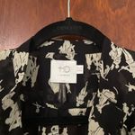 Anthropologie HD in Paris Picea Black Toile Blouse Photo 4