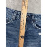 BLANK NYC  Womens Madison Distressed Crop Straight Leg‎ Jeans Size 25 Medium Blue Photo 8