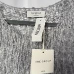 Aritzia NWT The Group Wool Blend Sway Sweater in Heather Chrome Size Large Photo 1