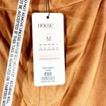 House Of CB Sazan Faux Suede Tan Pants Size Medium Photo 5