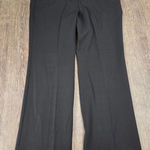 Talbots  Barely Boot Dress Pants Stretch Black Blue Size 16 Photo 0