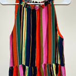 Farm Rio  Anthropologie  Striped Colorful Tank Medium Women Photo 0