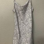 SheIn Black and White Leopard  Spaghetti Strap Dress Photo 1