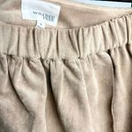 Aritzia Wilfred Free faux suede tan mini skirt Medium Photo 2