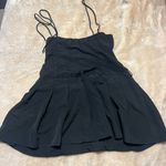 Pretty Little Thing  Black Pleated Sundress Spaghetti Strap Photo 3