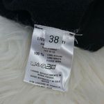 LIVIANA CONTI Pants Size XS Quiet Luxury Knit Wide Leg Cropped Wool Black Italy Photo 7