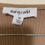 You g X Wild NWT long sleeve padded bra dress nude color woman size medium Tan Photo 4