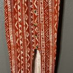 No Boundaries Boho Tribal Print Maxi Jumpsuit Dress–Sleeveless Spaghetti Strap–Women’s Size L Photo 1