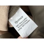 Quince NWT Sheep Leather Button Front Shirt Jacket Women’s XS In Mushroom Photo 8