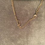 #404 Boutique Gold and Blue Pendant Necklace Photo 7