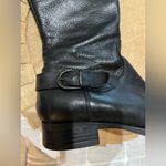 ALDO  Black Leather Knee-High Boots sz 7 Photo 2