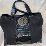 Tory Burch Women's Black Nylon Large Tote Bag Casual Fashion Photo 0