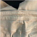 Chico's Crop Jeans 16 So Slimming Girlfriend Slim Leg Capri High Rise Fringe Hem Photo 5