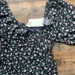 Billabong Women’s Truly Romantic Floral Mini Dress Black Size Small 100% Viscose Photo 1