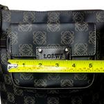 Loewe VINTAGE Anagram Crossbody Messenger Bag with Matching Pouch On Front Photo 13