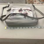 Vera Wang Floral Accent Gray Shoulder Bag Photo 3