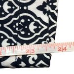 Worthington EUC Black White Print Wide Leg Cropped Pants Sz 8 Photo 4