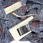 Natalie Martin Amelia Top, Snowflake Print Aubergine, Small Photo 6