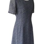 Laura Ashley Vintage Dress 10 Y2K Fall Floral Dress 90s Grunge Cottage Shift Photo 2